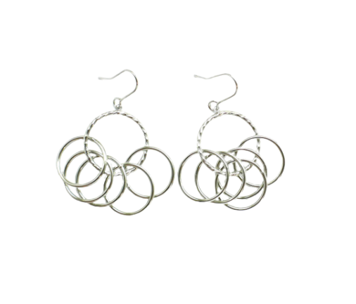 Sextuplet Hoop Earrings