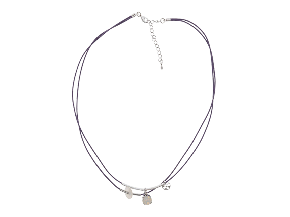 Multi Pendants Double Layers Necklace