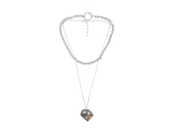 Multi Strand Pendant Necklace