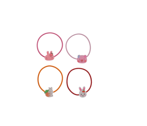 Rabbit Pig Elastic Hair Tie