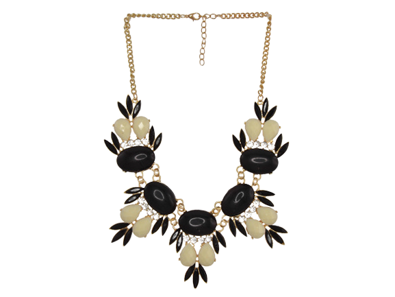 Multi Stones & Crystal Necklace