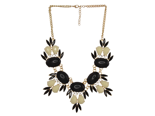 Multi Stones & Crystal Necklace