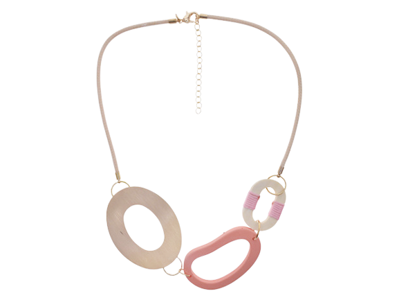 Triple Ovals Pendant Necklace