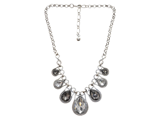 Crystals Water Drop Necklace