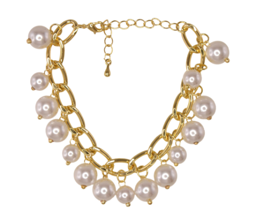 Multi Pearls Chain Bracelet