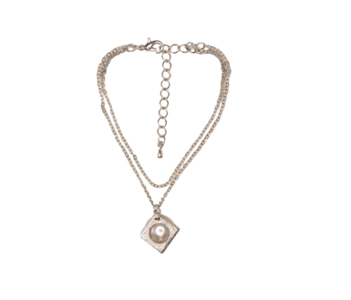 Box Faux Pearl Bracelet