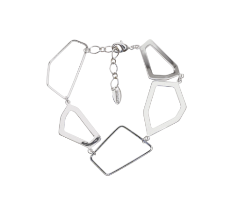 Trapezoidal Chain Bracelet