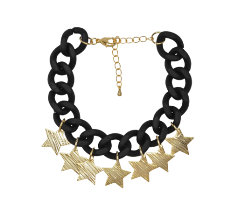 Star Pendants Chain Bracelet