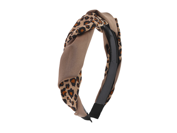 Silk Feel Leopard Pattern Headband