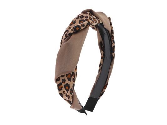 Silk Feel Leopard Pattern Headband
