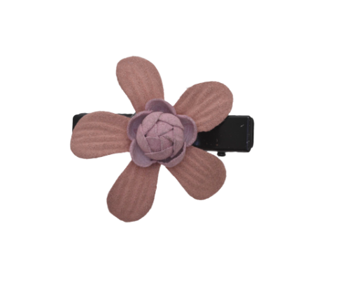 Rose Flower Plastic Hair Clip