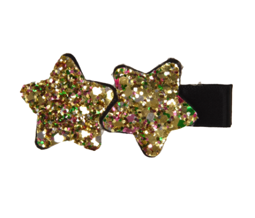 Glitter Stars Hair Clip